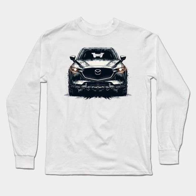 Mazda CX-5 Long Sleeve T-Shirt by Vehicles-Art